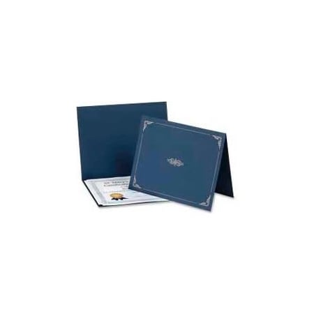 Esselte Esselte Oxford Certificate Holder, 25" x 8-1/2", Dark Blue, 5/Pack 29900235BGD
